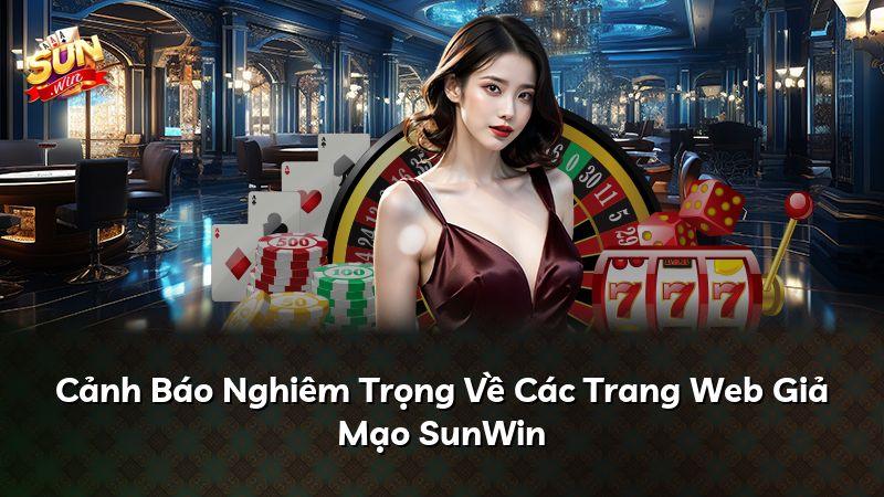 Cảnh báo các trang web giả mạo Sunwin đang lừa đảo người chơi