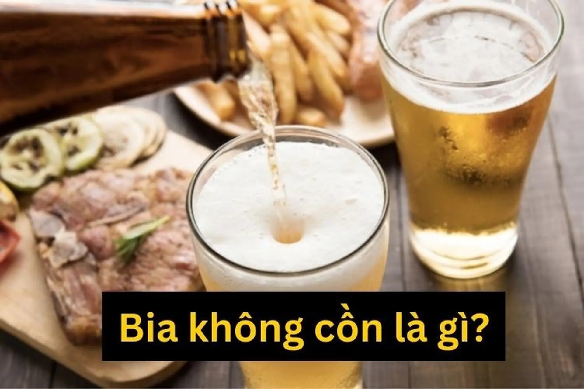 Bia không cồn là gì?